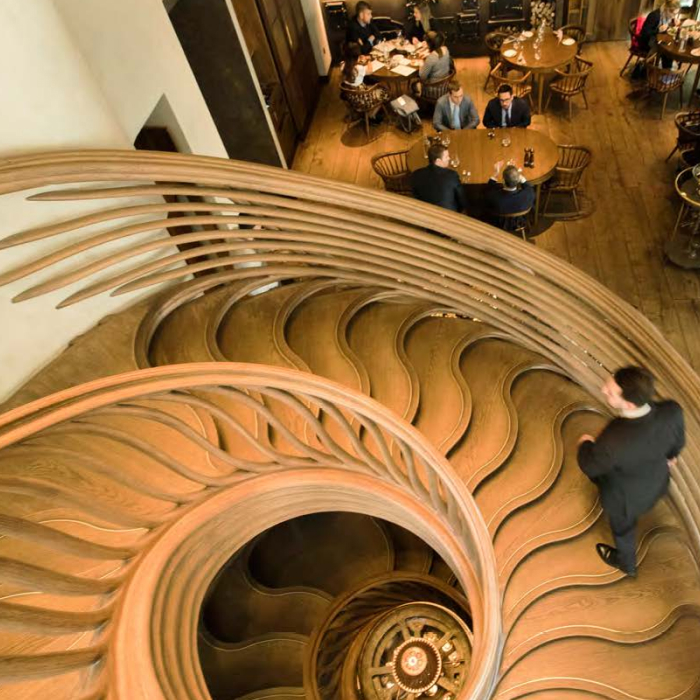 spiral staircase